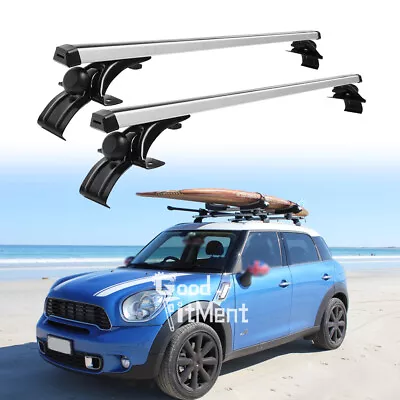 48  Bare Roof Rack Crossbar Luggage Cargo Carriers For Mini Cooper R52 R53 R56 • $135.69