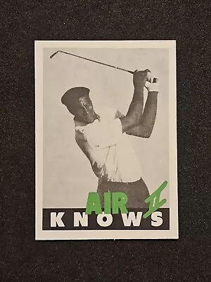 Rare Michael Jordan Air Knows II Golf Vintage Promo Card  • $3.99