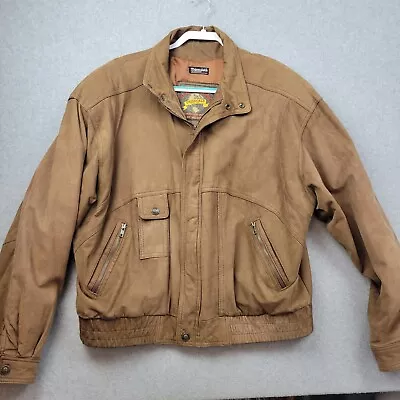 Adventure Bound Originals Wilsons Bomber Jacket Mens XL Suede • $69