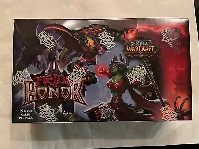 2009 World Of Warcraft CCG TCG Fields Of Honor Factory Sealed Booster Box • $1840.30