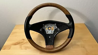 09-12 Mercedes R171 R230 SLK300 SL550 SLK350 3-Spoke Steering Wheel Wood OEM • $230