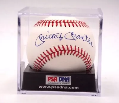 Mickey Mantle Signed Autographed “Sweet Spot” Baseball Psa 9 Auto Grade 9 Ball🐐 • $2000