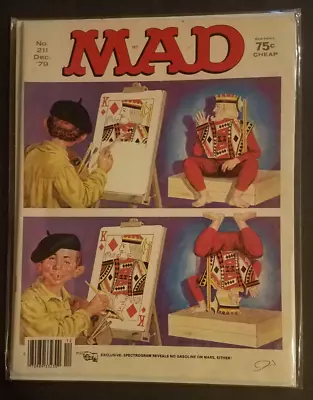 Mad Magazine No. 211 December '79 The Magazine Of The Loud Minority • £5.22