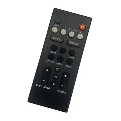 Remote Control For Yamaha VCQ9140 YAS-109 YAS-209 ATS-1090 ATS-2090 Soundbar • $20.67