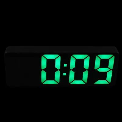 £9.97 • Buy Desk Wall Modern Clocks Luminous Student Digital Alarm Clock Bedside Night Light