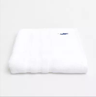 POLO RALPH LAUREN WHITE  Bath Towel 140x70cm 100% Cotton. • £39.99