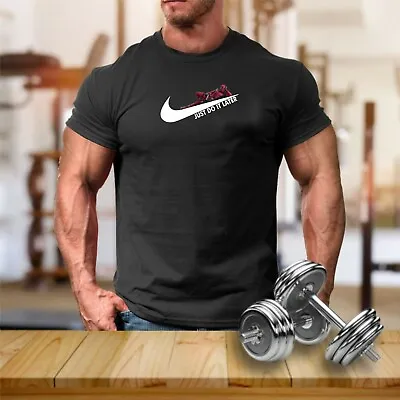 £10.99 • Buy Lazy Deadpool T Shirt Gym Clothing Bodybuilding Training Workout Boxing Men Top