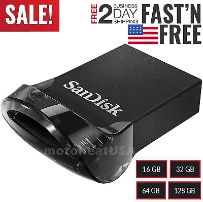 SanDisk Ultra Fit 32GB 64GB 128GB USB 3.1 Flash Drive Expansion Memory FAST • $7.10
