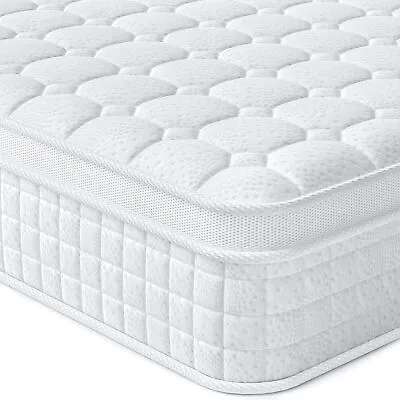 8 Inch Mattress In A Box Pocket Spring Memory Foam Full Twin XL Size • $129.99