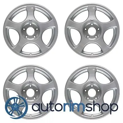Ford Mustang 2000-2004 16  OEM Wheels Rims Full Set Machined With Silver • $828.36