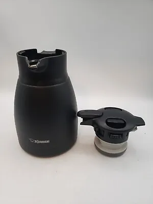 ZOJIRUSHI Thermos Stainless Steel Pot Kettle 1.0L Matte Black SH-HC10-BM • £33.74