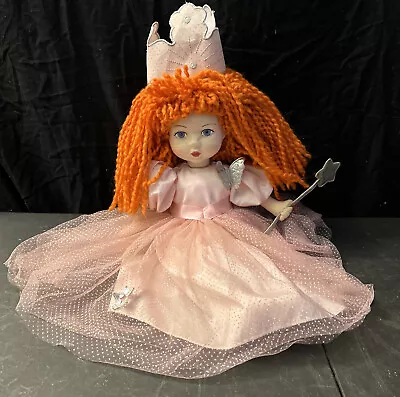Madame Alexander Wizard Of Oz GLINDA Good Witch 19  Plush Rag Doll 2008 Red Hair • $10