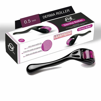 $18.06 • Buy 540 Needle 0.5 Micro Needle Derma Roller Dermaroller Therapy Skin Scars Wrinkle