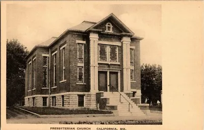 1920's. California.mo. Presbyterian Church. Postcard. Rr10 • $9.95