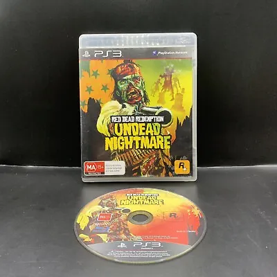 Red Dead Redemption Undead Nightmare PS3 Game Pal • $14.20