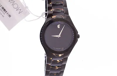 Movado 0606536 LUNO SPORT Black PVD-Coated Stainless Steel Watch 84 G1 1853.A • $296.25