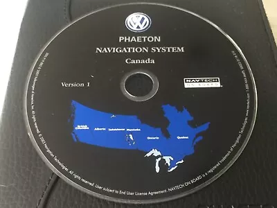 2004 2005 2006 Volkswagen Phaeton Navigation Dvd Covers Canada Factory Vw Oem🟠 • $37.25