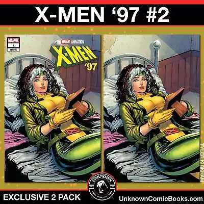 [2 Pack] X-men '97 #2 Unknown Comics Tyler Kirkham Exclusive Var (04/10/2024) • $33