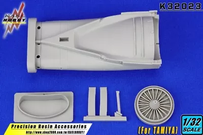 KASL Hobby 1/32 F-16 NSI Seamless Intake Resin Upgrade For Tamiya Kit • $53.90