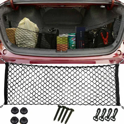 Premium Mesh Net Trunk Cargo Envelope Bag Storage For Audi BMW Lexus Volkswagen • $10.89