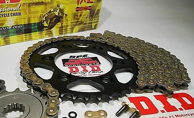 $199.95 • Buy 2008-2018 BMW F800 GS DID 525 VX3 X-Ring OEM CHAIN AND SPROCKETS KIT 