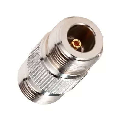 N-Type Female Jack To N Female Jack RF Adapter Barrel Connector • $4.85