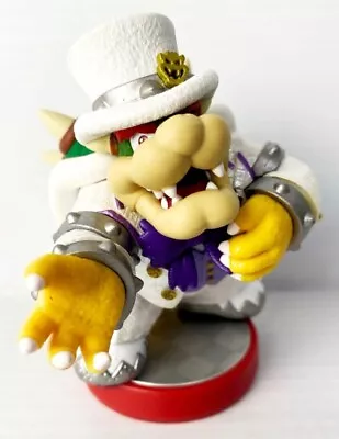 Very Rare Wedding Bowser Nintendo Amiibo Super Mario Odyssey Like New Condition  • $59.99