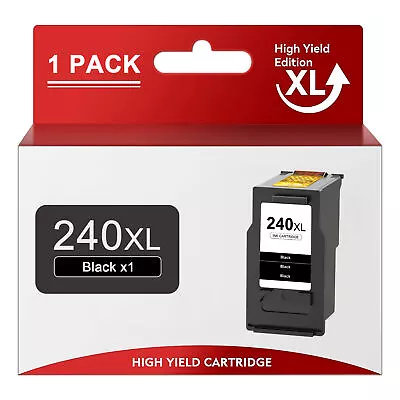 Black Ink Cartridges For Canon 240XL PG-240XL PIXMA MG2220 MG3600 TS5120 MG3620 • $20.95