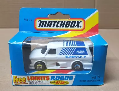 Matchbox MB72 Ford Supervan 2 • £9.95