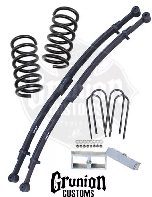 McGaughys Chevy S10 GMC Sonoma Single Cab 2/4  Lowering Kit 2WD Drop 93110 • $488.05