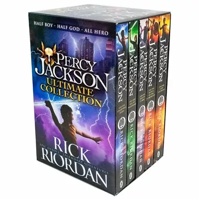 £15.01 • Buy Percy Jackson Collection 5 Books Box Set By Rick Riordan - Ages 7+ - Paperback