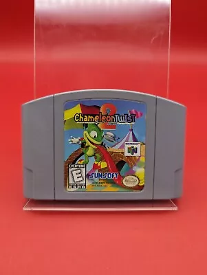 Clean! Tested! Chameleon Twist 2 (Nintendo 64) • $75