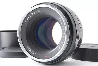 [Near Mint W/Hood] Carl Zeiss Planar T* 50mm F/1.4 ZE Lens For Canon EF #0908 • $399.99