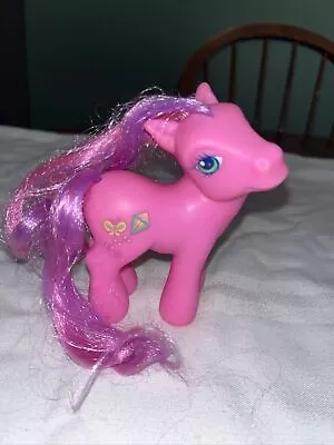 Vtg 2002 Hasbro My Little Pony MLP G3 Skywishes Shimmer Pink With Butterfly Kite • $8.50