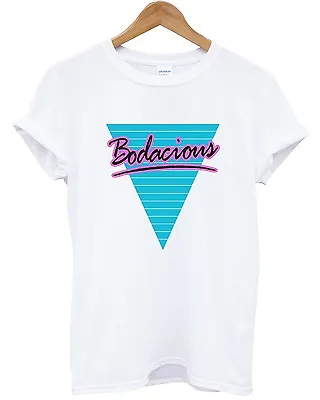 £10.95 • Buy Bodacious T Shirt Top 90s Style Vice City 80s Men Women Kid Hipster Surf Awesome