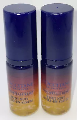 X2 L’Occitane Immortelle Overnight Reset Oil In Serum Mini .16oz 5ml Each  • $15.45