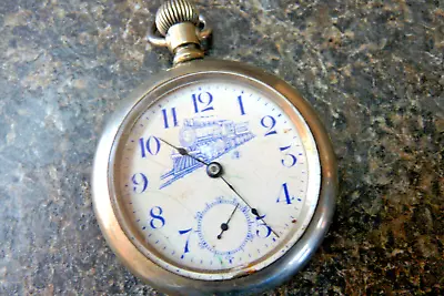 Vintage NEW ERA USA Pocket Watch {New York Standard} 18s Pocket Watch • $20