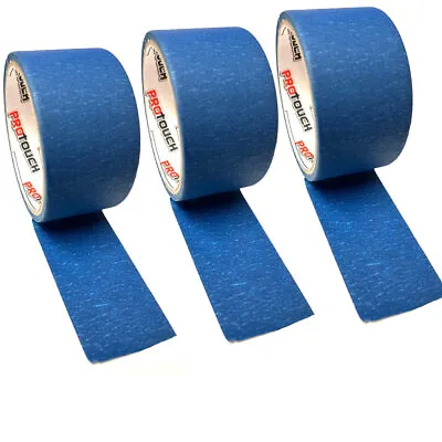 3 Rolls Painters Blue Masking Paint Tape 1.89 X10Yd Multi Surface Premium Grade • $7.99
