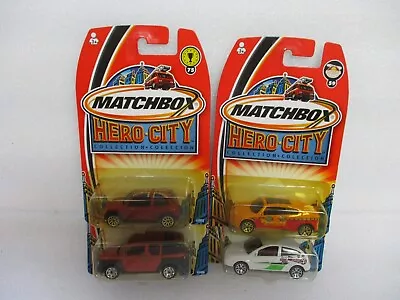 Matchbox China Superfast 2002 Hero City Lot Of 4 Different Cars Lot #1 Carded • $2.95