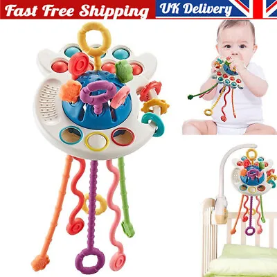 Baby Sensory Toys Fun Montessori Toddler Silicone Toys For Baby Educational UK • £7.95