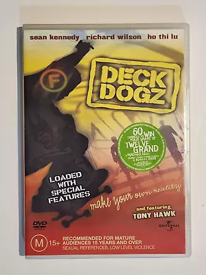 DECK DOGZ And Featuring TONY HAWK -   DVD Region 4 • $7