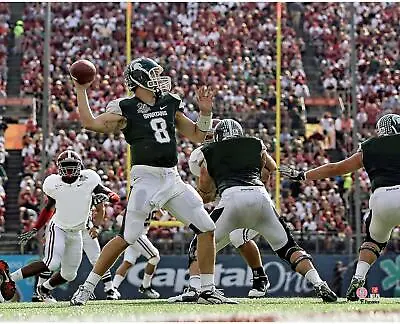 Kirk Cousins Michigan State Spartans Unsigned Throwing 8  X 10  Photo - Fanatics • $9.99