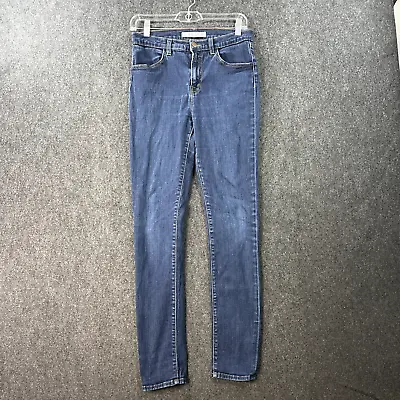 J Brand Jeans Women 29 Blue Maria Starless Skinny High Rise Denim Med Wash USA • $19.99