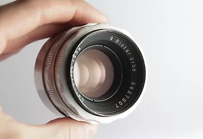 Carl Zeiss Jena Biotar F/2 58mm 1Q Lens M42 Mount 2/58 Spring Version • $115