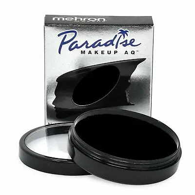 Mehron Makeup FaceBody PaintClown Paradise Makeup AQ Size:1.4 Oz (40 G)-Black. • $13.99