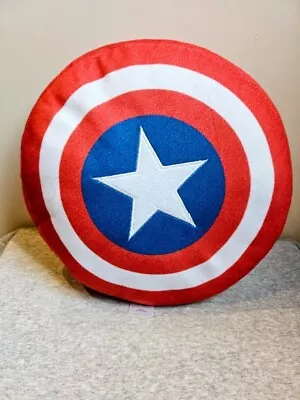 Marvel Captain America Shield Cushion Plush Dunelm • £6.50