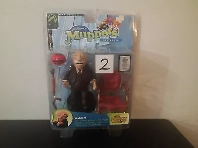  Waldorf Figure SEALED 2003 Series 6 Jim Henson's Muppets • $40