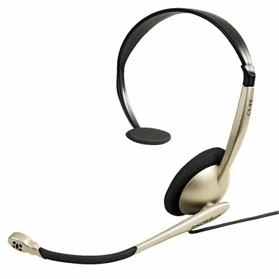 £12.92 • Buy Koss CS95 Skype Chat Zoom Headset With Noise Cancellation Mic (3.5mm) Gold/Black