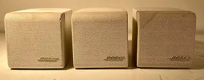 Bose Cube Lifestyle Mini Speakers 3 White  • $49