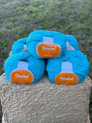 Beautiful Turquoise Lot Of 5 Skein/cake Peruvian Baby Alpaca/Nylon Yarn Mix • $18